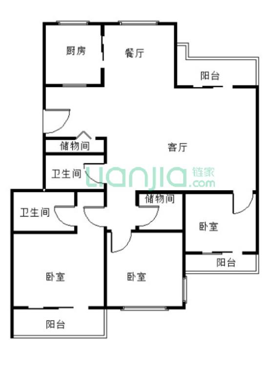 157平户型图