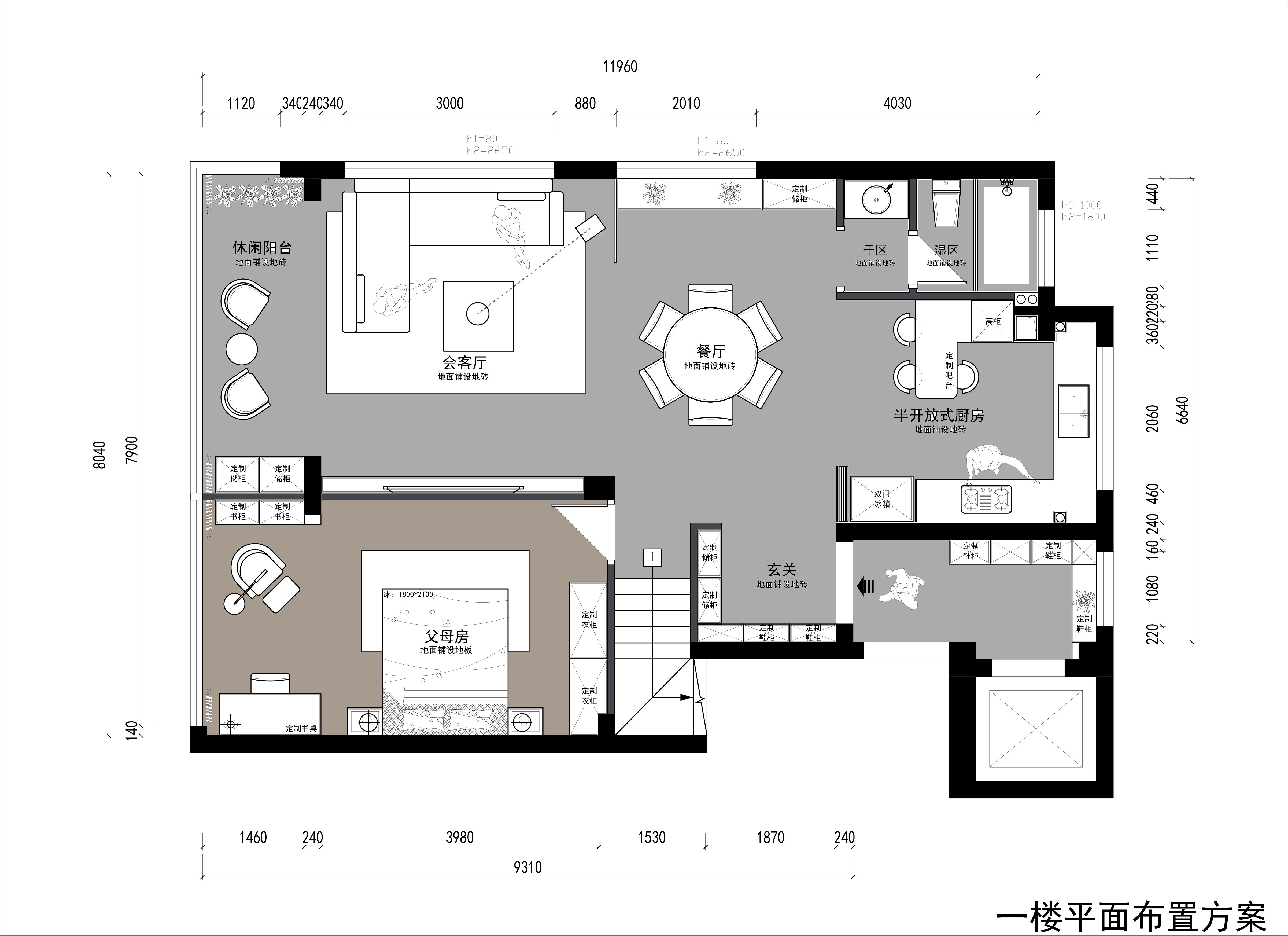 一楼平面布置图