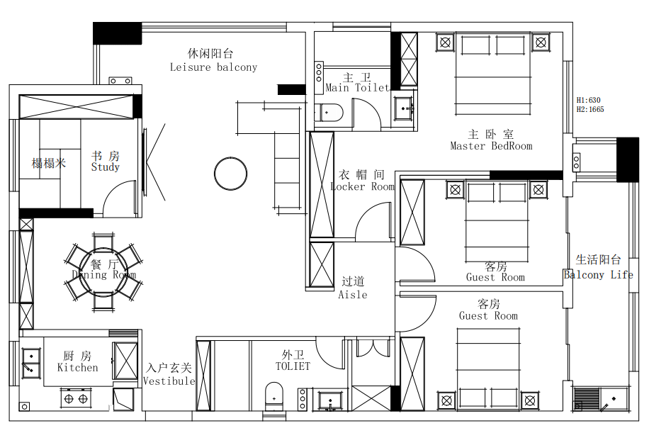 东润景园黄先生雅居
